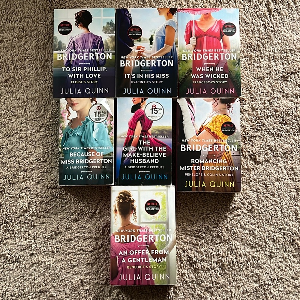 Bridgerton Books Julia Quinn